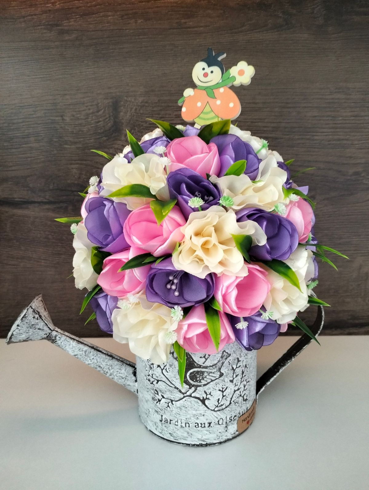 Konewka z tulipanami 🌷